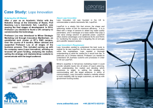 Case Study: Lopo Innovation - Milner Strategic Marketing Ltd