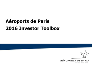 ADP 2015 toolbox - Aéroports de Paris