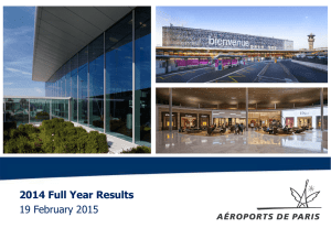 19/02/2015 - Aéroports de Paris présentation FY 2014