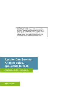 Results Day Survival Kit - One IT Services and Solutions