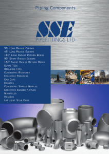 Piping Components - SSE Pipefittings Ltd