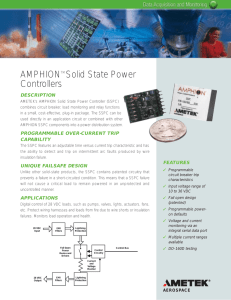 AMPHIONTM Solid State Power Controllers