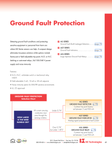 Ground Fault Protection