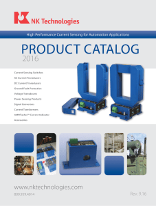 Catalog - NK Technologies