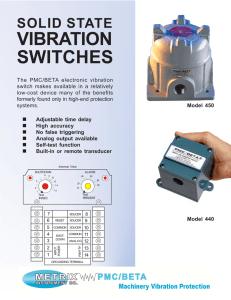 solid state vibration switches