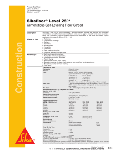 Sikafloor® Level 25CA