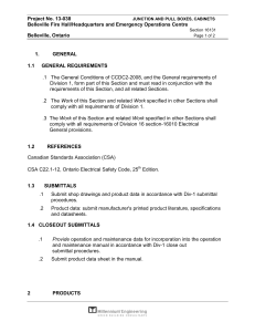 This specification is based on assumption that the cabinet size, type