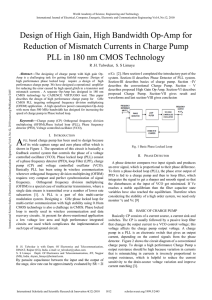 Design of High Gain, High Bandwidth Op