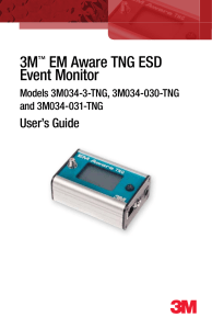 3M™ EM Aware TNG ESD Event Monitor