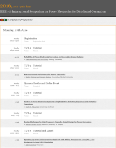 IEEE 7th International Symposium on Power