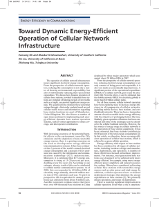 Toward Dynamic Energy-Efficient Operation of Cellular Network