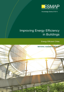 Improving Energy Efficiency in Buildings