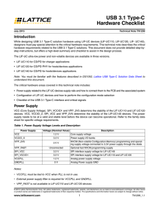 TN1299 - USB 3.1 Type-C Hardware Checklist