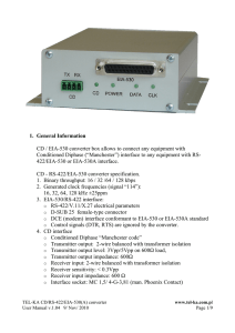 User Manual (CD - EIA-530/RS-422, box version 64..128kbps)