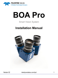 BOA PRO Installation Manual