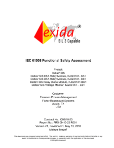 IEC 61508 Assessment