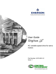 Digitax ST User Guide (Iss1).book