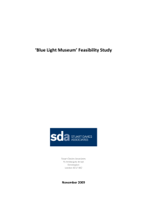Appendix 1: `Blue Light Museum` Feasibility Study