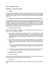 Regulation 11 - Structural Integrity