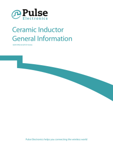 Ceramic Inductor General Information