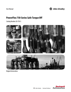 PowerFlex 750-Series Safe Torque Off User Manual