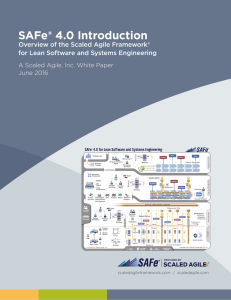 SAFe 4.0 Introduction White Paper