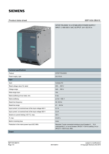 Detailed Specifications - Viking Electric Supply