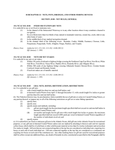 net rules, general 15a ncac 03j .0101 fixed or st