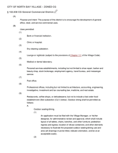 CITY OF NORTH BAY VILLAGE – ZONED CG § 152.030 CG