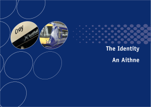 Abellio Scotrail Branding Guidelines -The Identity