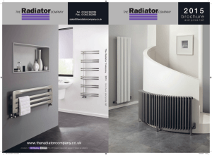 The Radiator Company Brochure