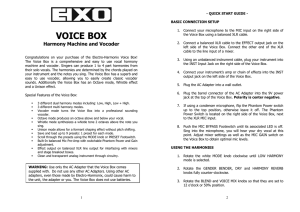 Voice Box - Electro