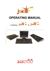 JesterML Operating Manual