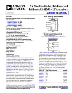 ADM4850 to ADM4857 (Rev. E)