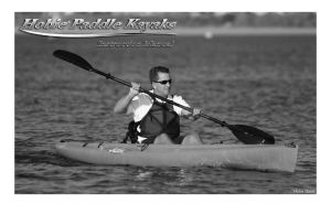 Paddle Kayak - Fogh Marine
