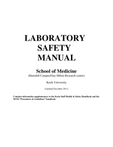 laboratory safety manual