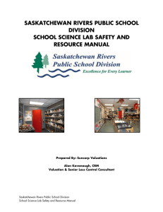 SRSD School Science Lab Safety and Resource Manual