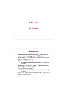 ENGI 241 Objectives