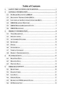 Table of Contents