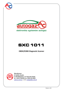 SXC-1011 manual