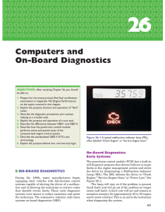 Computers and On-Board Diagnostics