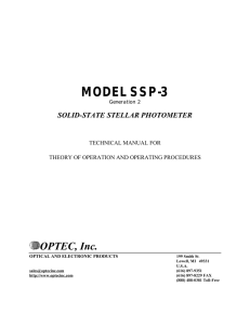 SSP-3 Photometer