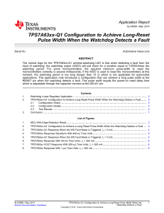 TPS7A63xx-Q1 Configuration to Achieve Long