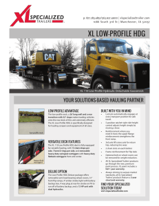 xl low-profile hdg - XL Specialized Trailers