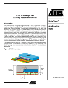 CASON Package Pad Landing Recommendations