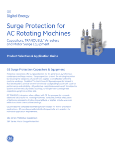 Surge Protection for AC Rotating Machines