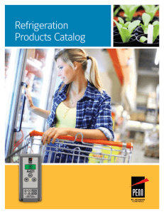Refrigeration Products Catalog
