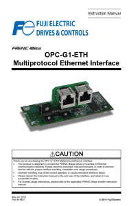 OPC-G1-ETH user`s manual