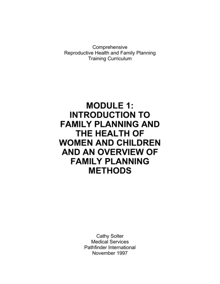 thesis about family planning