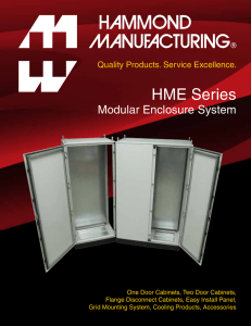 HME Series - Hammond Mfg.